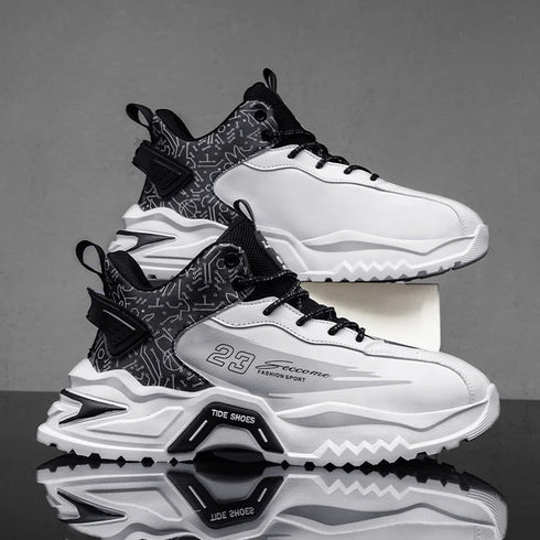 New Casual Shoes Men Sneakers Outdoor Walking Shoes For Men Comfortable Shoes Tennis Training Male Footwear Robot Shaped Shoes