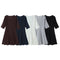 Simple and slimming short sleeved knitted dress