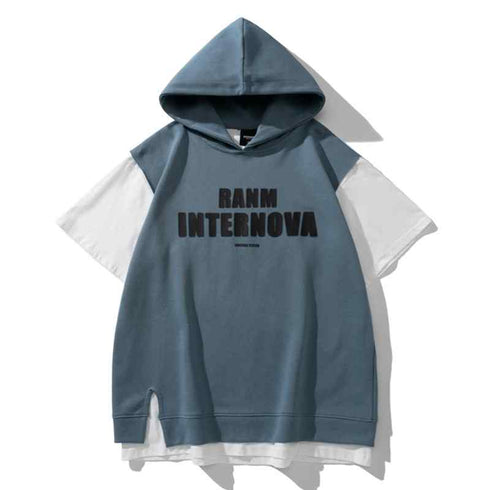 T-shirt Oversize Homme – Streetwear Imprimé Lettres