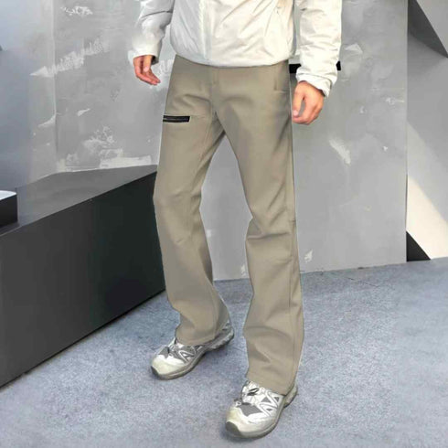 Outdoor Knife-Style Soft Shell Tactical Pants for Men,Functional Hiking and Climbing Pants, Casual Unisex Cargo Pants