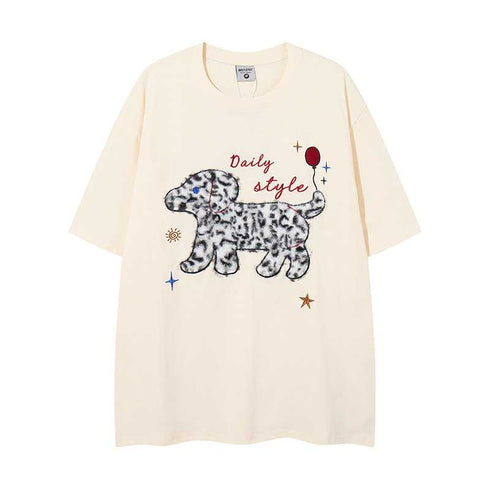 Short Sleeve T-Shirt Men Oversize Loose Couple Half Sleeve