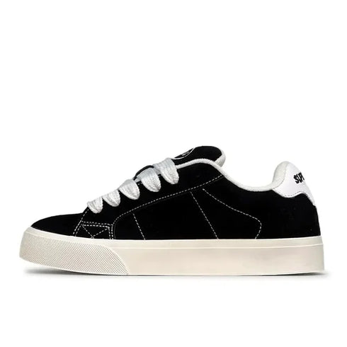 Fashion Lace-up Chunky Sneakers Spring Skateboard Shoes for Women Casual Tenis Woman Street Platform Vulcanized Shoes