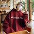 Cross Cross Wings Hoodie Men Autumn Winter Fashion Brand Heavyweight Couple Oversize Casual Hooded Jacket