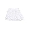 White Polka Dot Cat Patchwork Skirt Pants Side Tie Loose Slimming Sweet Girl Chic Short Skirt
