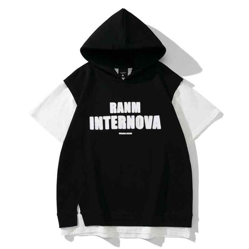 T-shirt Oversize Homme – Streetwear Imprimé Lettres