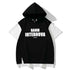 T-shirt Oversize Homme – Streetwear Imprimé Lettres