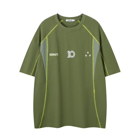 Sunscreen Cool Quick-Dry Short-Sleeve T-Shirt Men Oversize Casual Versatile Couple Top