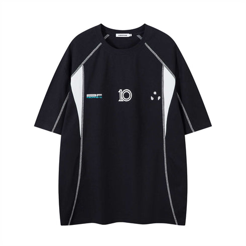 Sunscreen Cool Quick-Dry Short-Sleeve T-Shirt Men Oversize Casual Versatile Couple Top