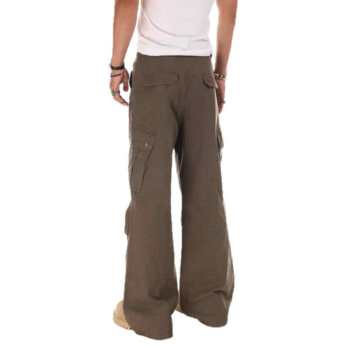 Retro Casual Cargo Pants for Men and Women