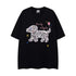 Short Sleeve T-Shirt Men Oversize Loose Couple Half Sleeve