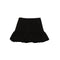 Jupe bulle noire courte ligne A taille haute amincissante – Mini jupe femme