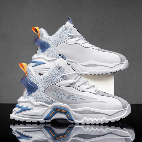 New Casual Shoes Men Sneakers Outdoor Walking Shoes For Men Comfortable Shoes Tennis Training Male Footwear Robot Shaped Shoes