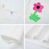 Retro Flocking Floral Short Sleeve T-Shirt Men Oversize Casual Versatile Couple Top