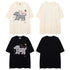 Short Sleeve T-Shirt Men Oversize Loose Couple Half Sleeve