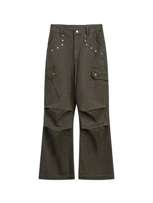 Retro Casual Cargo Pants for Men and Women