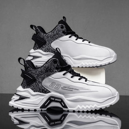 New Casual Shoes Men Sneakers Outdoor Walking Shoes For Men Comfortable Shoes Tennis Training Male Footwear Robot Shaped Shoes