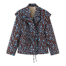 Détail produit — Modern polka dot belt suit+pants suit for women