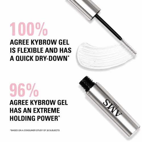AMS Clear Brow Gel - Strong Hold - AMS Cosmetics