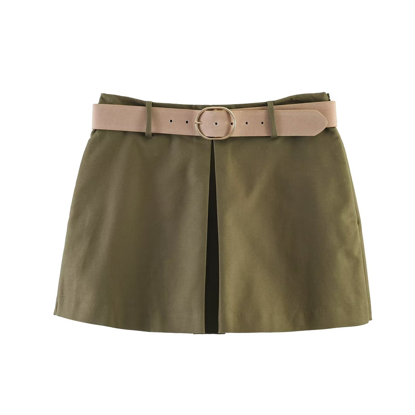 Commuting style with belt skirt and pants — Vue produit