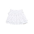 White Polka Dot Cat Patchwork Skirt Pants Side Tie Loose Slimming Sweet Girl Chic Short Skirt — coloris White