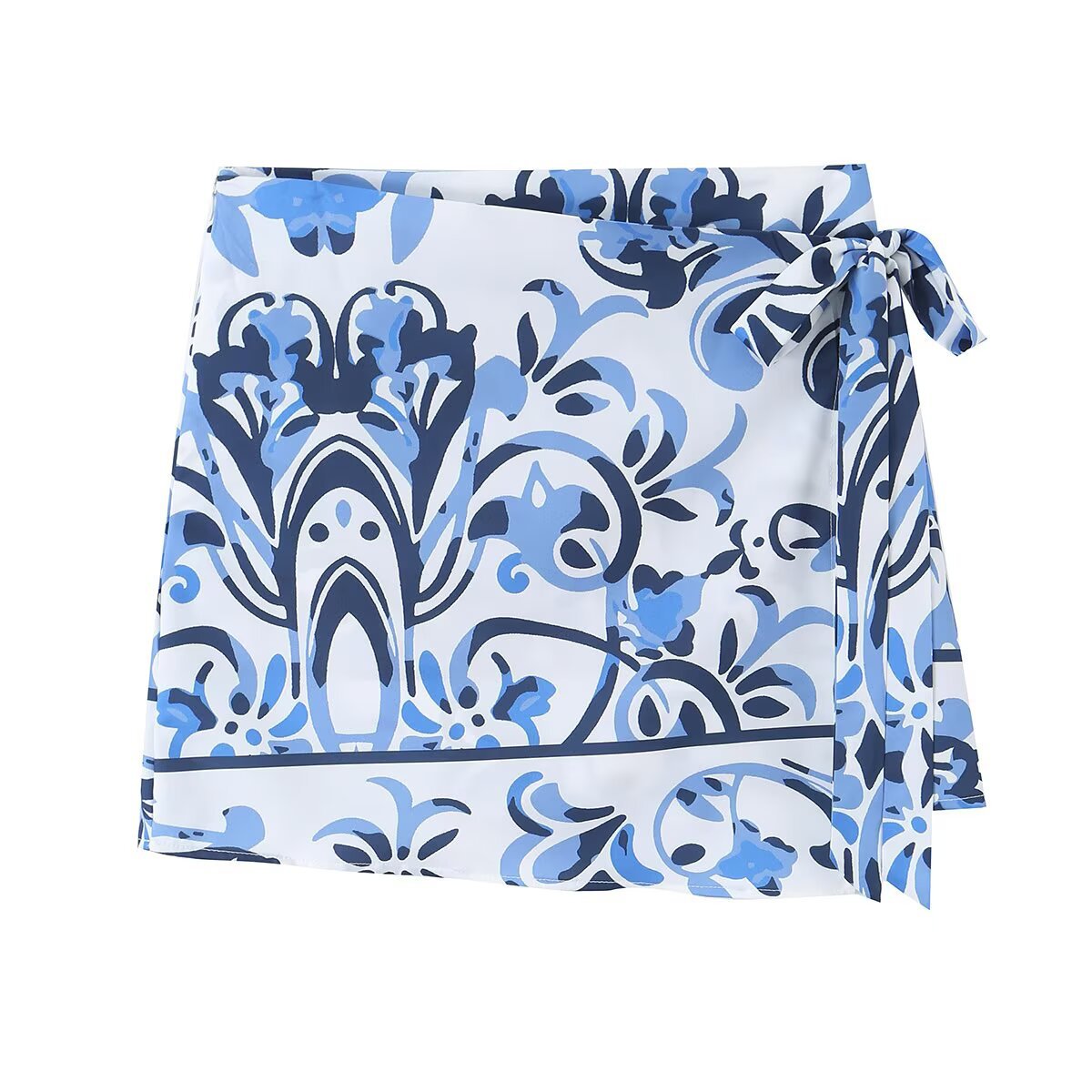 Spicy girl casual versatile printed short skirt — Vue produit