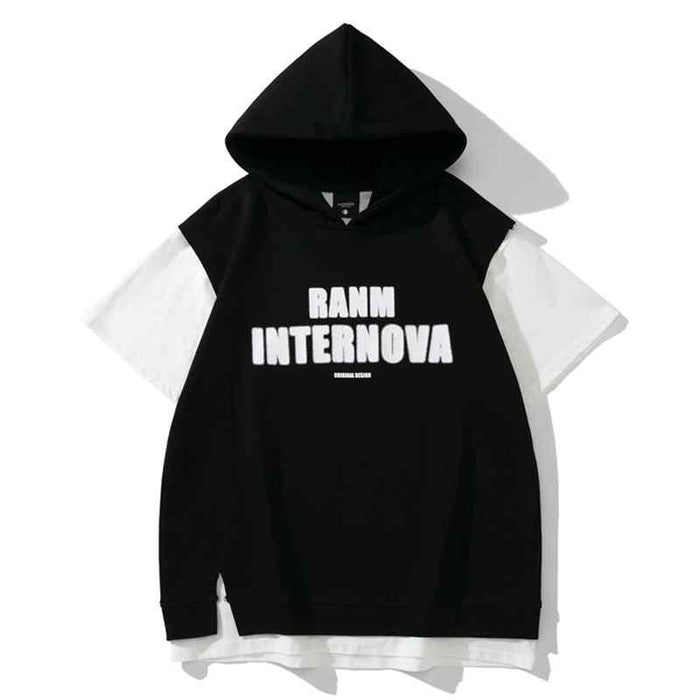 T-shirt Oversize Homme – Streetwear Imprimé Lettres