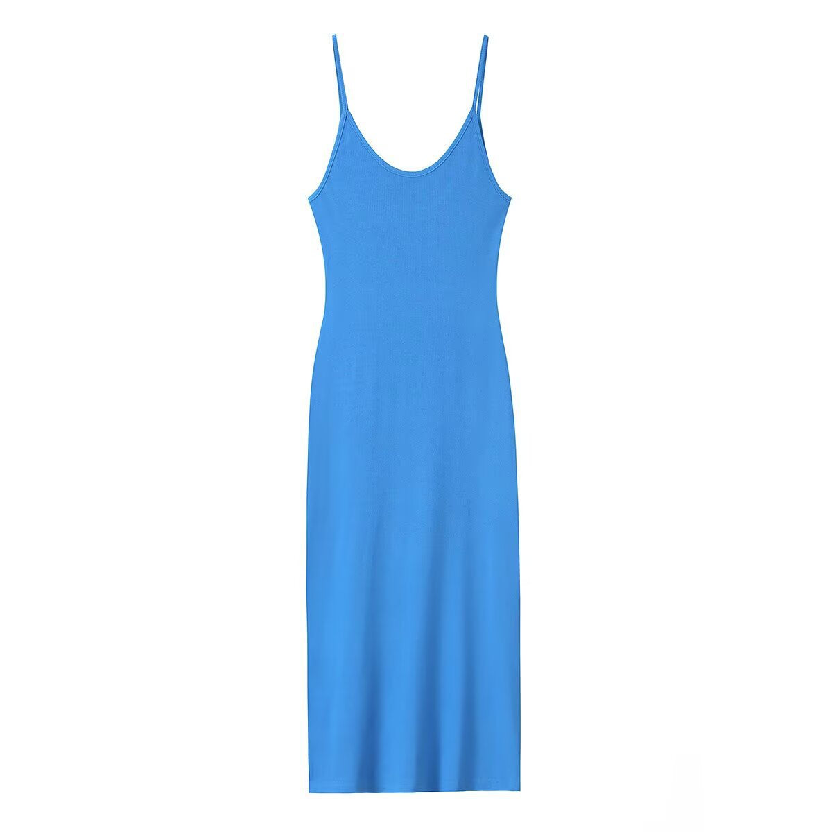 Hot girl knitted camisole wrapped buttocks long skirt — Détail produit