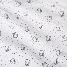 Détail produit — White Polka Dot Cat Patchwork Skirt Pants Side Tie Loose Slimming Sweet Girl Chic Short Skirt