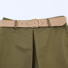 Détail produit — Commuting style with belt skirt and pants