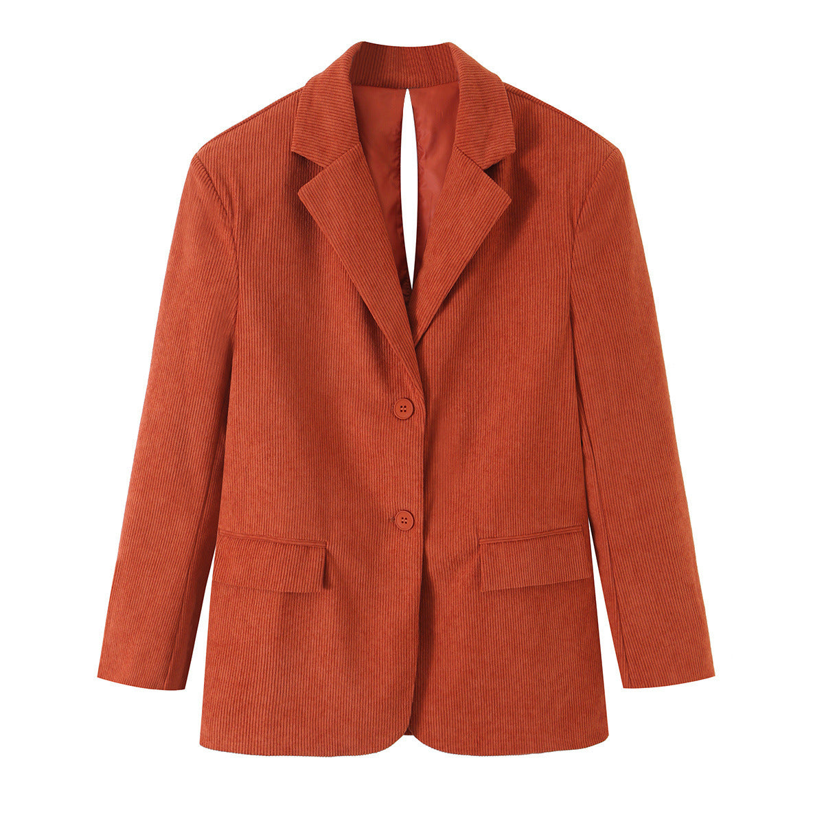 Corduroy suit+pants set for women en situation