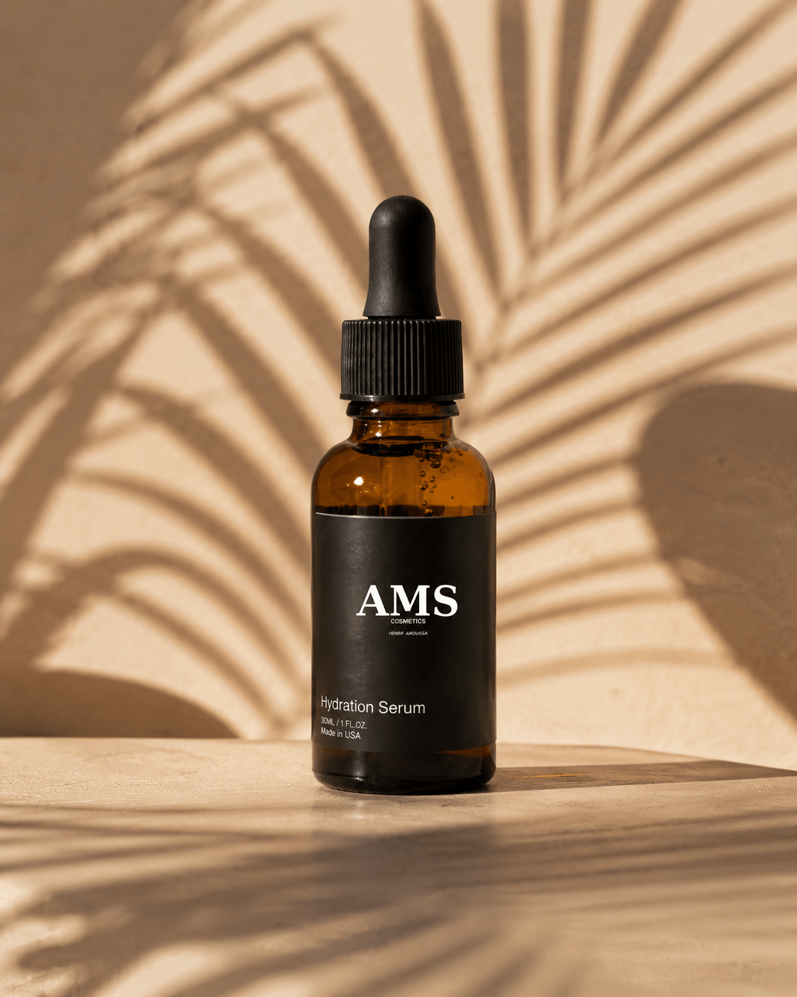 AMS Hydration Serum - Lightweight Moisture-Boosting Facial Serum - AMS Cosmetics