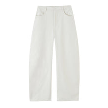 Détail produit — Single row buckle loose shirt+pants set for women