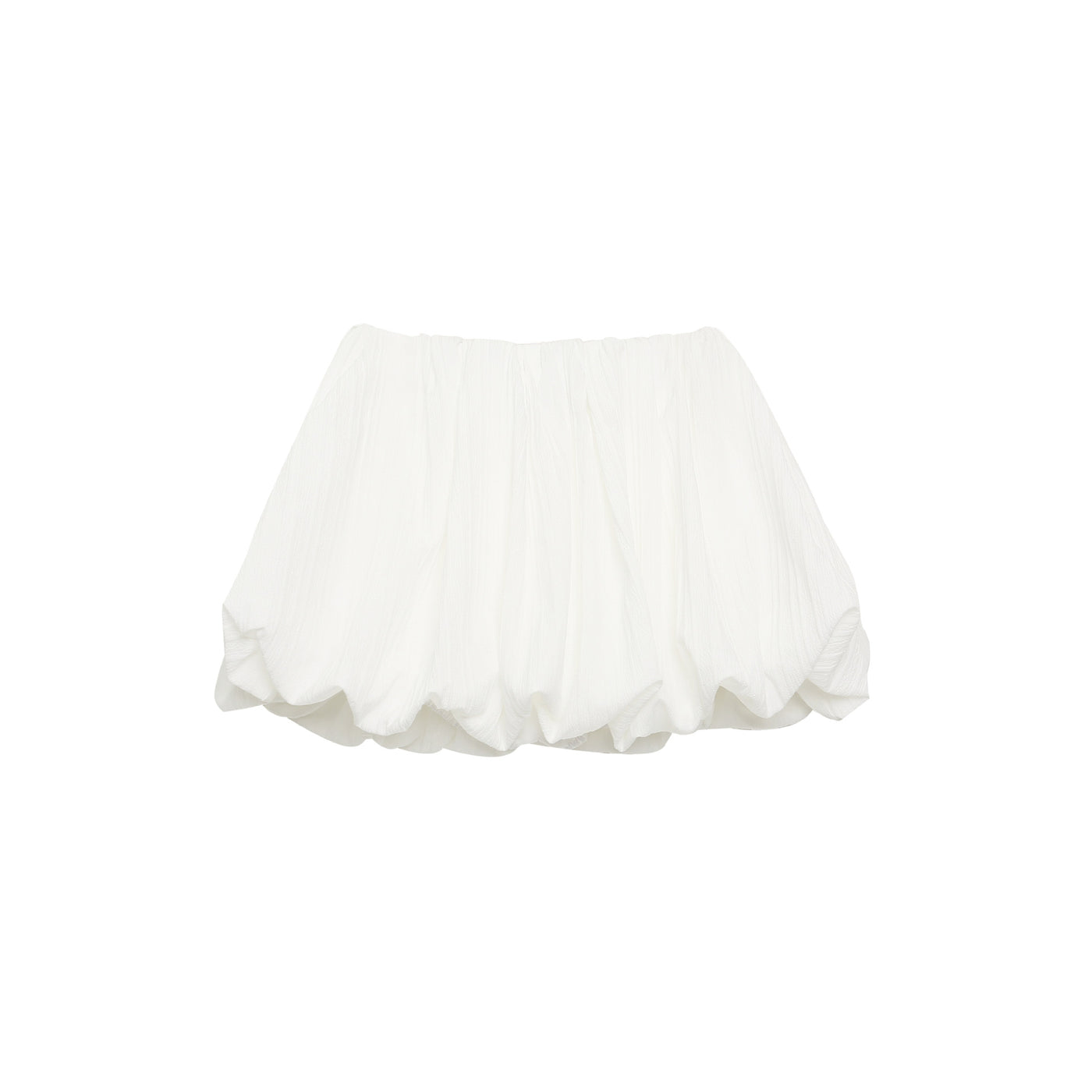 Jupe ligne A taille haute à pois anti-transparence – Mini jupe style girly — Vue produit