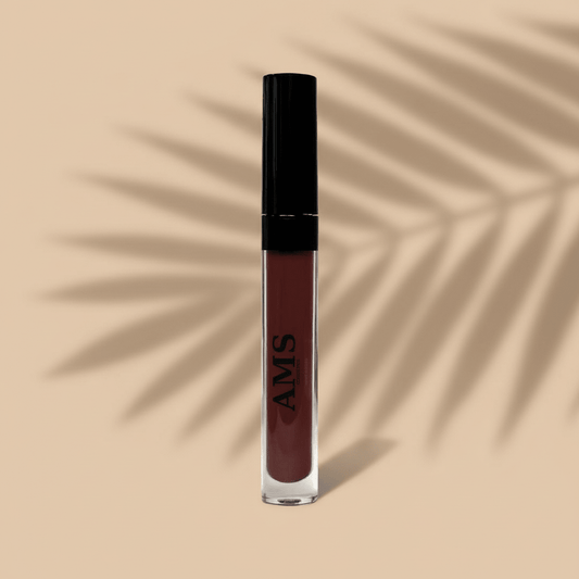 AMS Liquid Matte Lipstick - Intense Color Formula - AMS Cosmetics