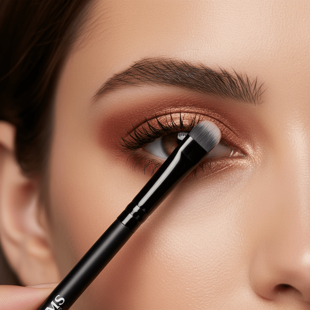 AMS Brush – Application sur la paupière