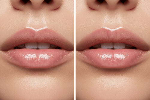 AMS Cosmetics – Before After Lip Gloss Transformation