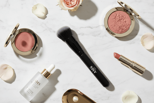 AMS Cosmetics Brush - Professional Editorial Beauty Shot