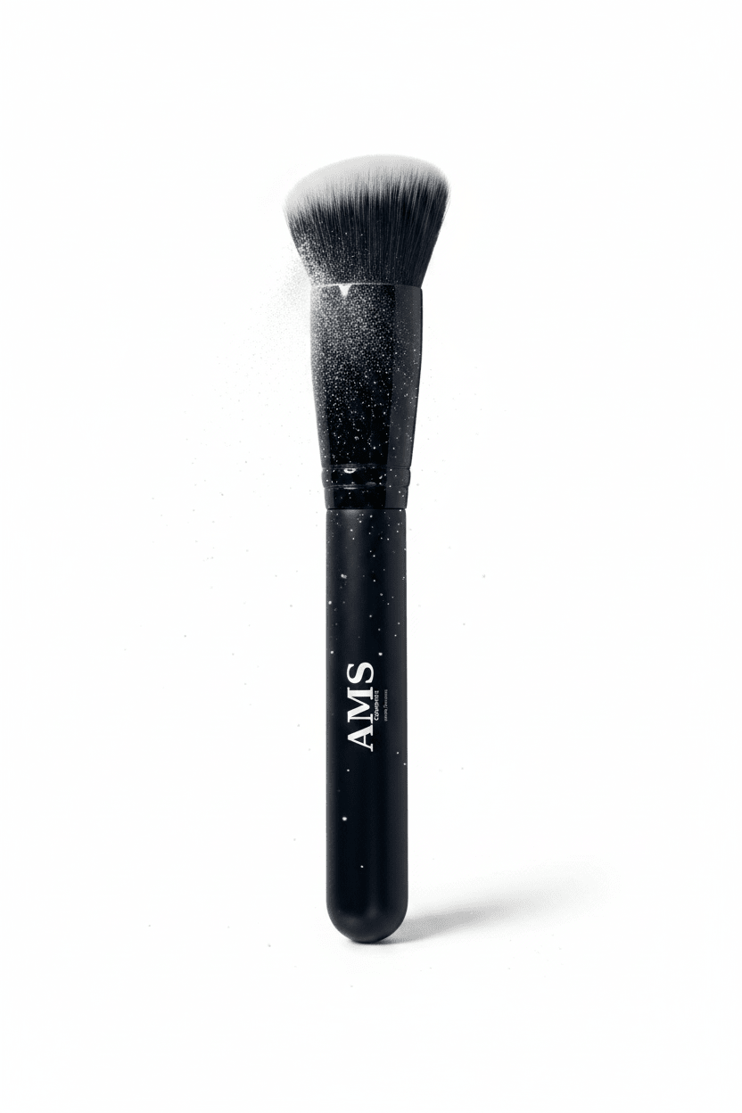 AMS Cosmetics Brush with Powder