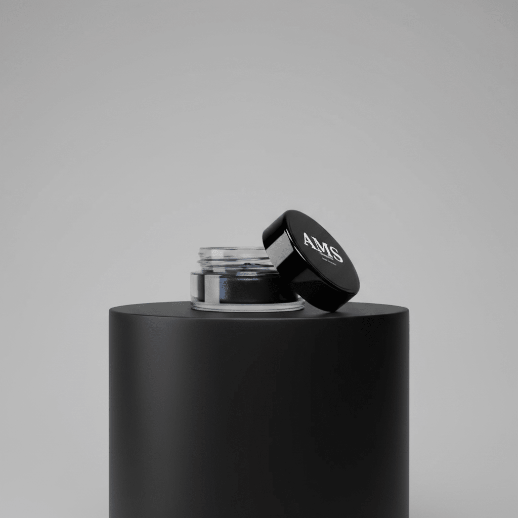 AMS Cosmetics Gel Eyeliner - Stacked Composition