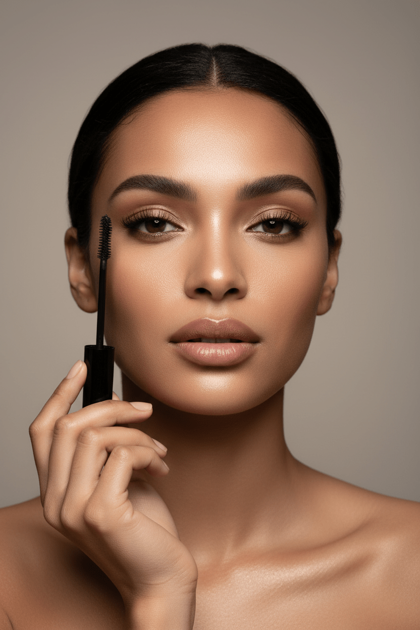 AMS Cosmetics Mascara - Full Face Beauty Portrait
