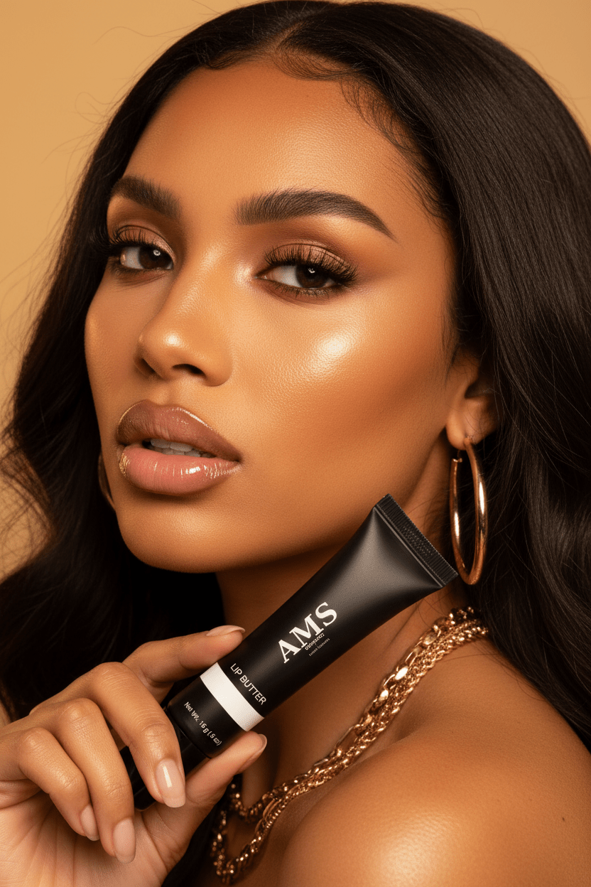 AMS Lip Butter - Mannequin Full Face Lèvres Glossy Focal Point