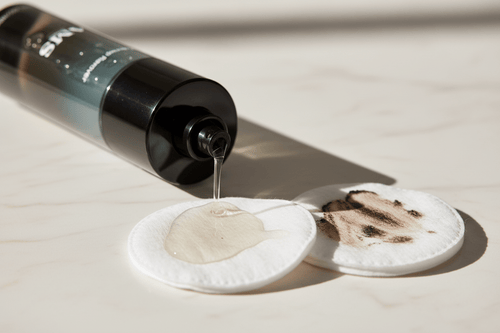 AMS Makeup Remover - Macro Texture Liquide Versé Coton Qualité Premium
