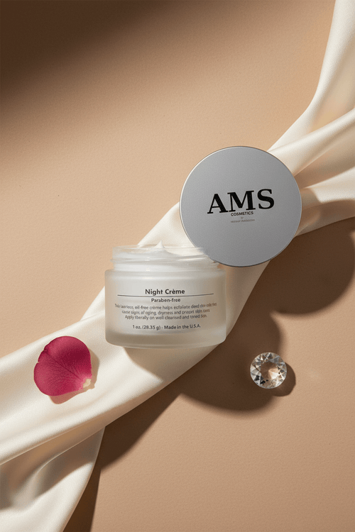 AMS Night Renewal Crème – Editorial Magazine 4K