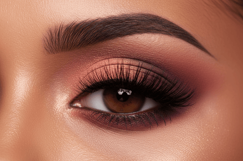 AMS Palette Rose Bordeaux - Zoom Yeux