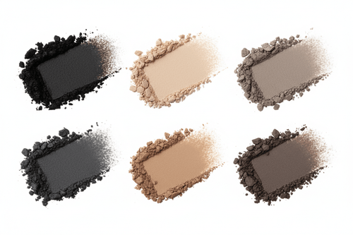 AMS Palette Smoky - Texture Swipe 6 teintes corrigé