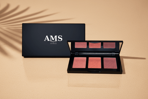 AMS Palette Terracotta - Fond Beige Chaud Palmier