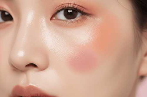 AMS Palette Terracotta - Zoom Joues Korean Glass Skin