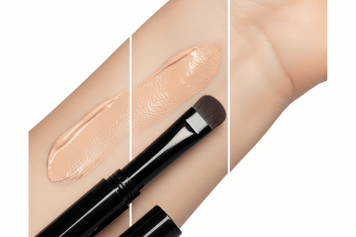AMS Stick Concealer Porcelaine - Macro Texture Crème Application
