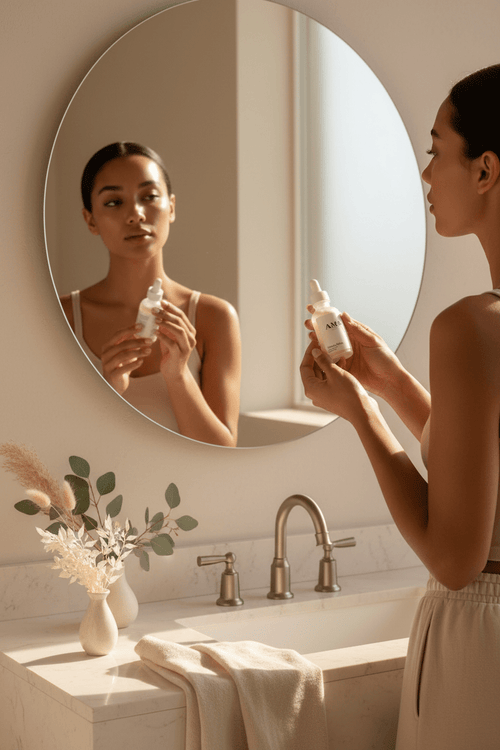 AMS Tanning Drops – Product Lifestyle Moment
